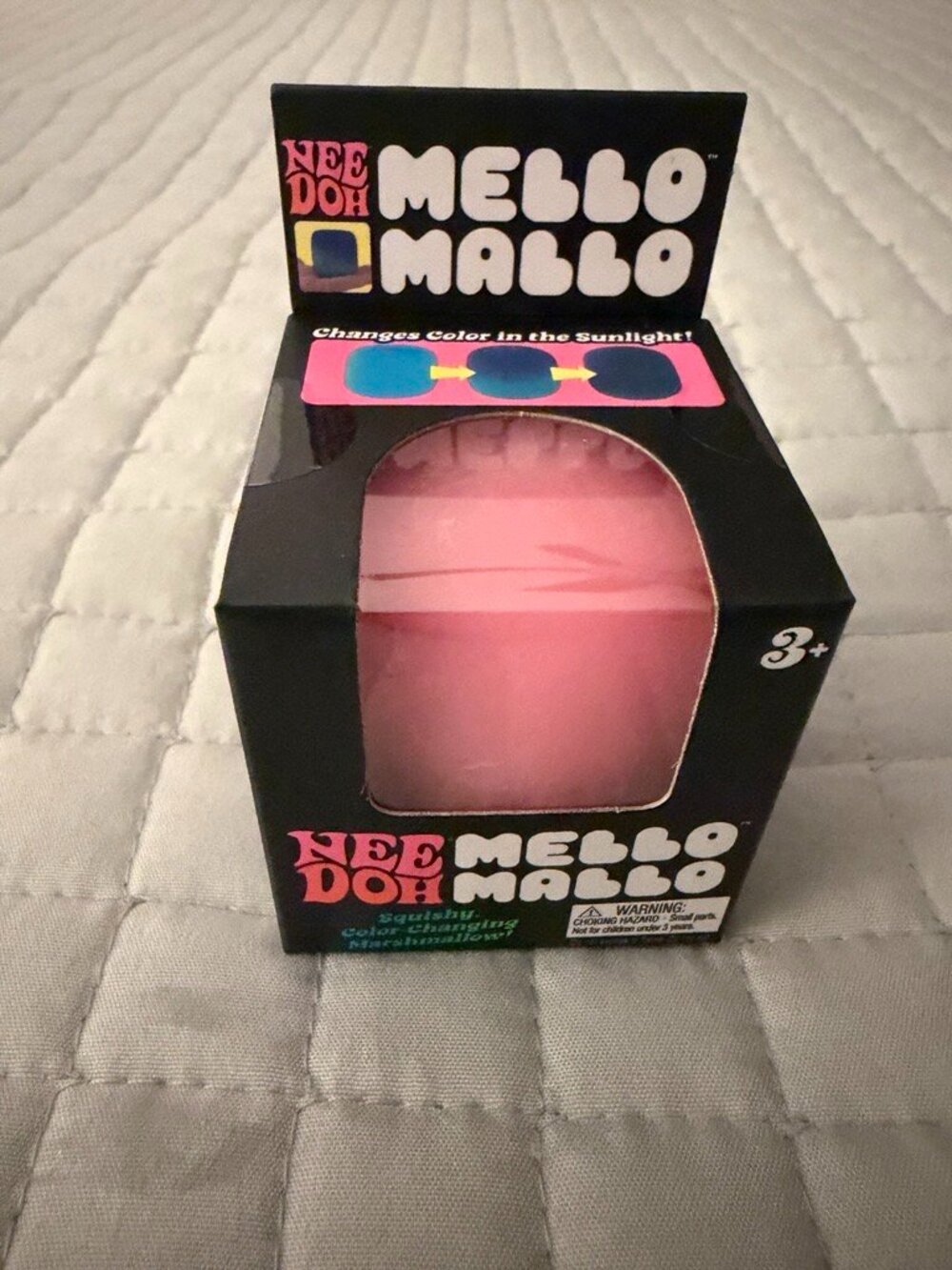 NeeDoh Mello Mallo Color-Changing Marshmallow Squishy by Schylling